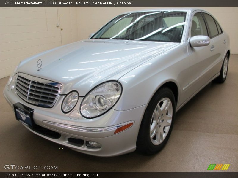 Brilliant Silver Metallic / Charcoal 2005 Mercedes-Benz E 320 CDI Sedan