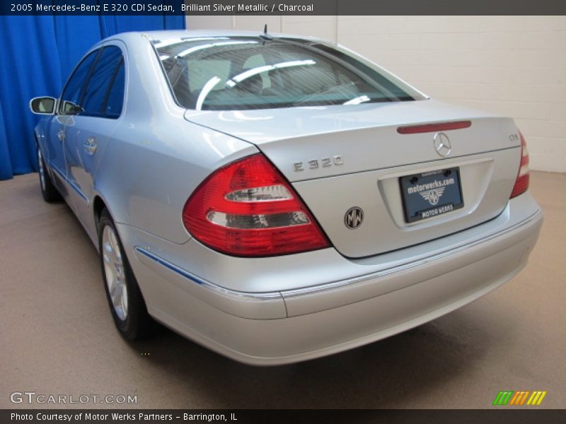 Brilliant Silver Metallic / Charcoal 2005 Mercedes-Benz E 320 CDI Sedan