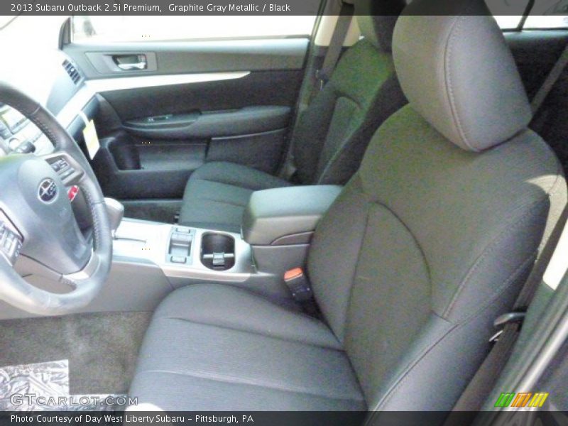 Graphite Gray Metallic / Black 2013 Subaru Outback 2.5i Premium