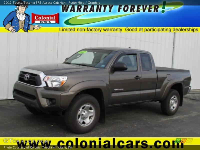 Pyrite Mica / Graphite 2012 Toyota Tacoma SR5 Access Cab 4x4