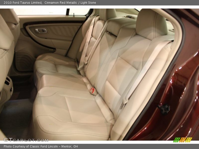 Cinnamon Red Metallic / Light Stone 2010 Ford Taurus Limited