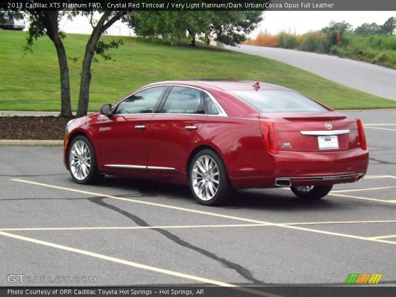 Crystal Red Tintcoat / Very Light Platinum/Dark Urban/Cocoa Opus Full Leather 2013 Cadillac XTS Platinum FWD