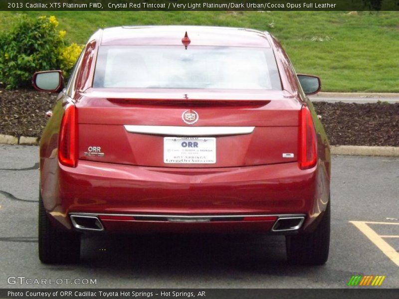 Crystal Red Tintcoat / Very Light Platinum/Dark Urban/Cocoa Opus Full Leather 2013 Cadillac XTS Platinum FWD