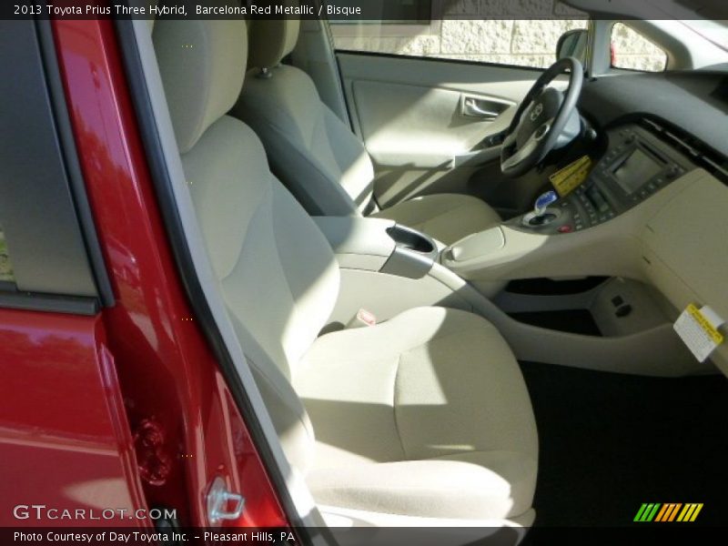 Barcelona Red Metallic / Bisque 2013 Toyota Prius Three Hybrid