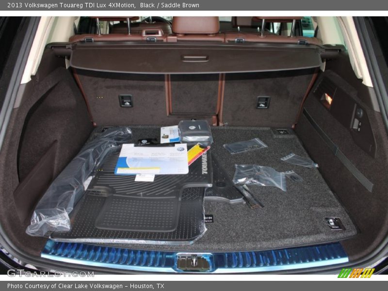 Black / Saddle Brown 2013 Volkswagen Touareg TDI Lux 4XMotion