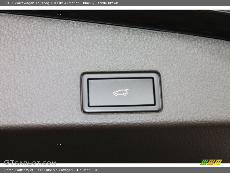 Black / Saddle Brown 2013 Volkswagen Touareg TDI Lux 4XMotion