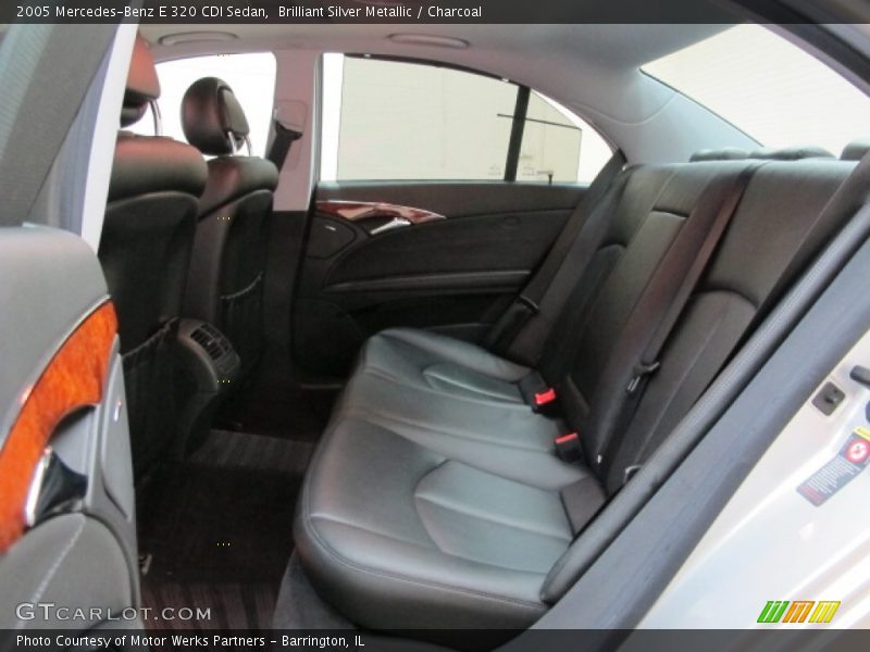 Brilliant Silver Metallic / Charcoal 2005 Mercedes-Benz E 320 CDI Sedan