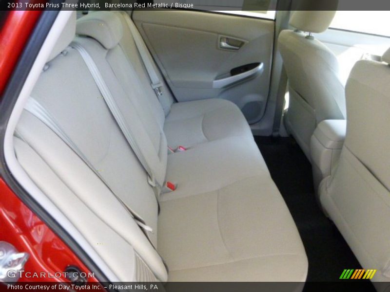 Barcelona Red Metallic / Bisque 2013 Toyota Prius Three Hybrid