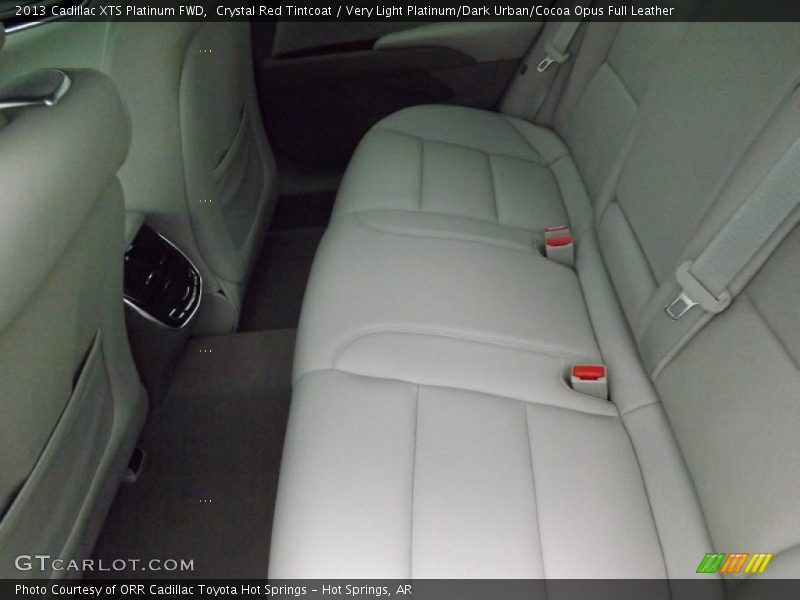 Crystal Red Tintcoat / Very Light Platinum/Dark Urban/Cocoa Opus Full Leather 2013 Cadillac XTS Platinum FWD