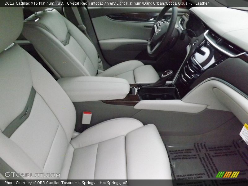 Crystal Red Tintcoat / Very Light Platinum/Dark Urban/Cocoa Opus Full Leather 2013 Cadillac XTS Platinum FWD
