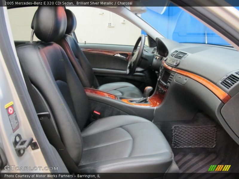 Brilliant Silver Metallic / Charcoal 2005 Mercedes-Benz E 320 CDI Sedan