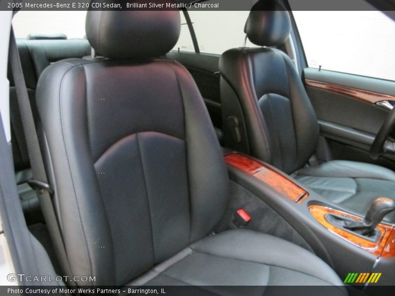 Brilliant Silver Metallic / Charcoal 2005 Mercedes-Benz E 320 CDI Sedan