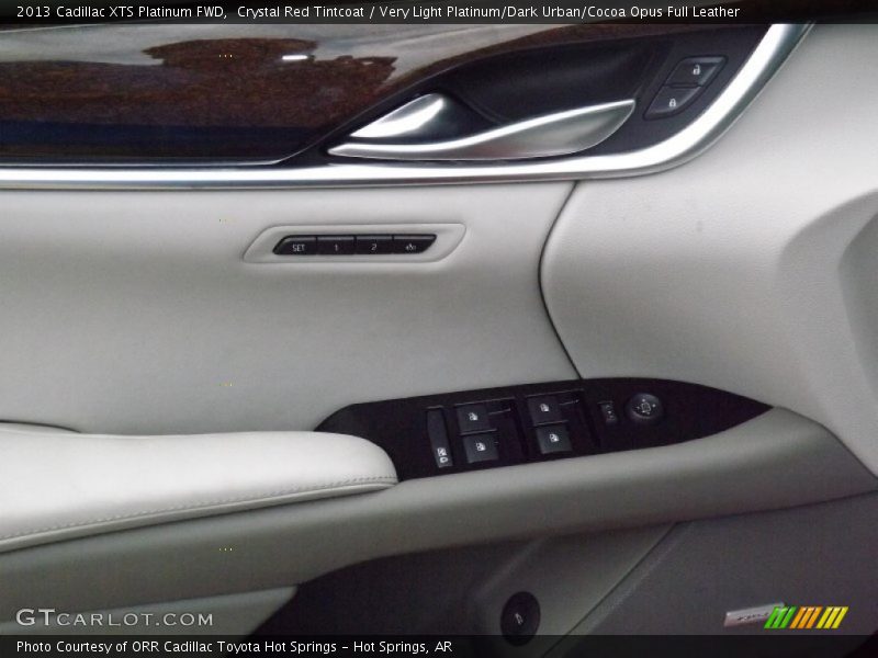 Crystal Red Tintcoat / Very Light Platinum/Dark Urban/Cocoa Opus Full Leather 2013 Cadillac XTS Platinum FWD