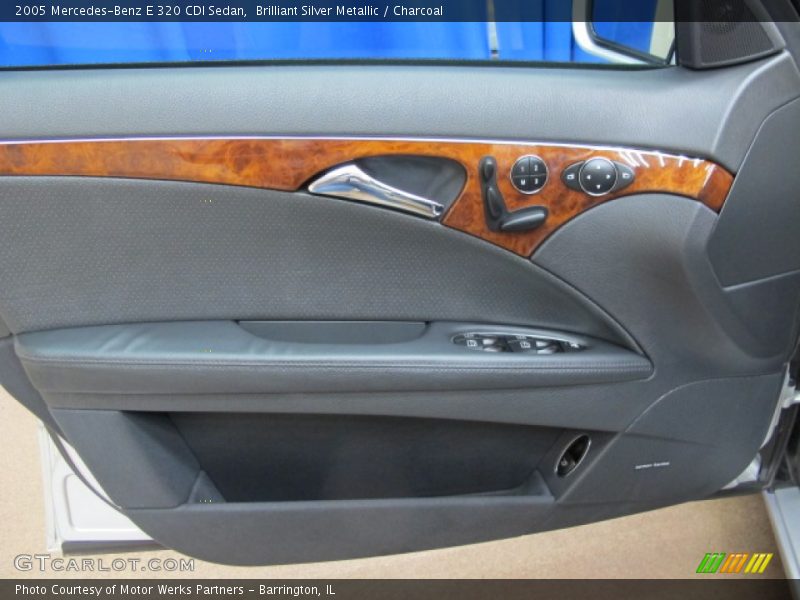 Brilliant Silver Metallic / Charcoal 2005 Mercedes-Benz E 320 CDI Sedan