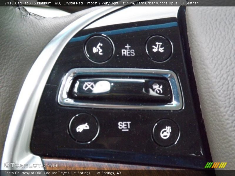 Crystal Red Tintcoat / Very Light Platinum/Dark Urban/Cocoa Opus Full Leather 2013 Cadillac XTS Platinum FWD