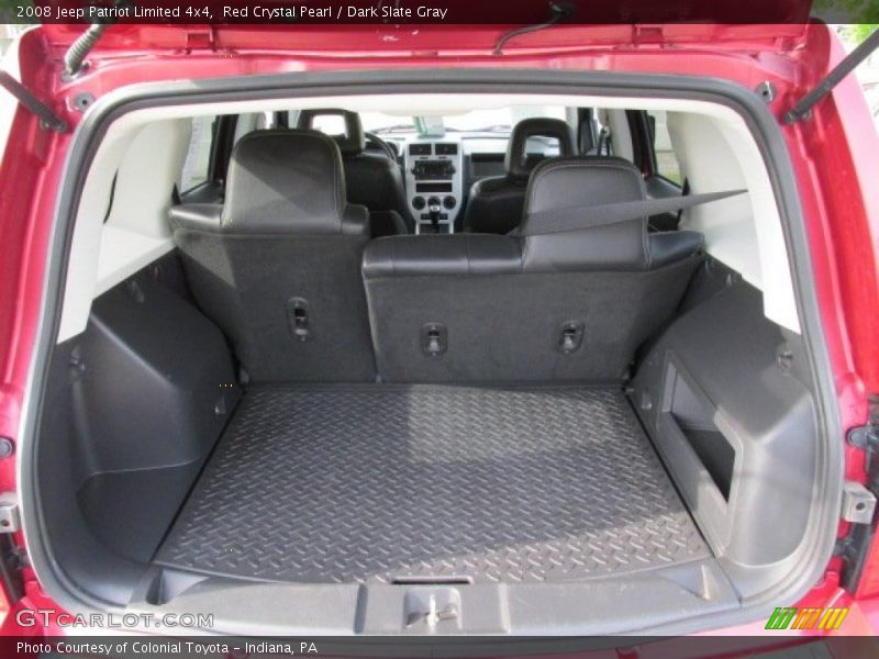 Red Crystal Pearl / Dark Slate Gray 2008 Jeep Patriot Limited 4x4