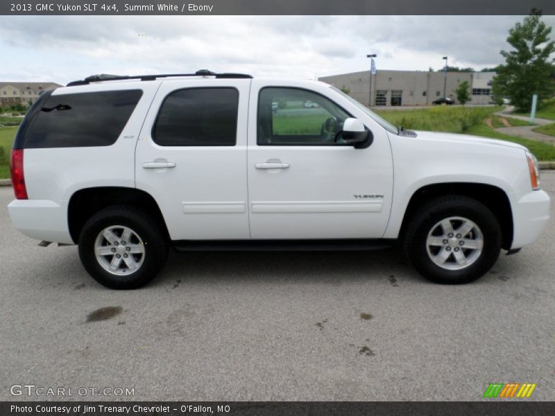 Summit White / Ebony 2013 GMC Yukon SLT 4x4