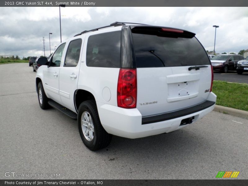 Summit White / Ebony 2013 GMC Yukon SLT 4x4