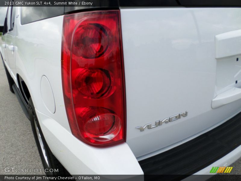 Summit White / Ebony 2013 GMC Yukon SLT 4x4