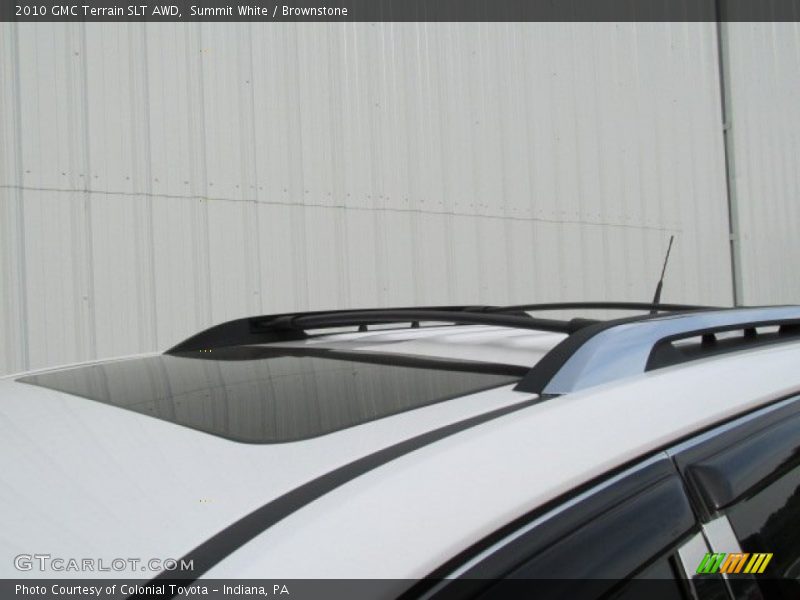 Summit White / Brownstone 2010 GMC Terrain SLT AWD