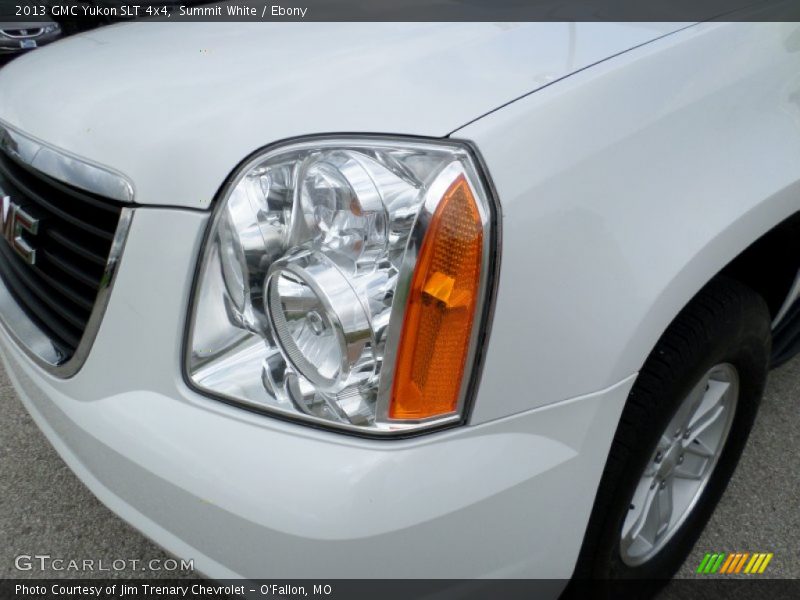 Summit White / Ebony 2013 GMC Yukon SLT 4x4