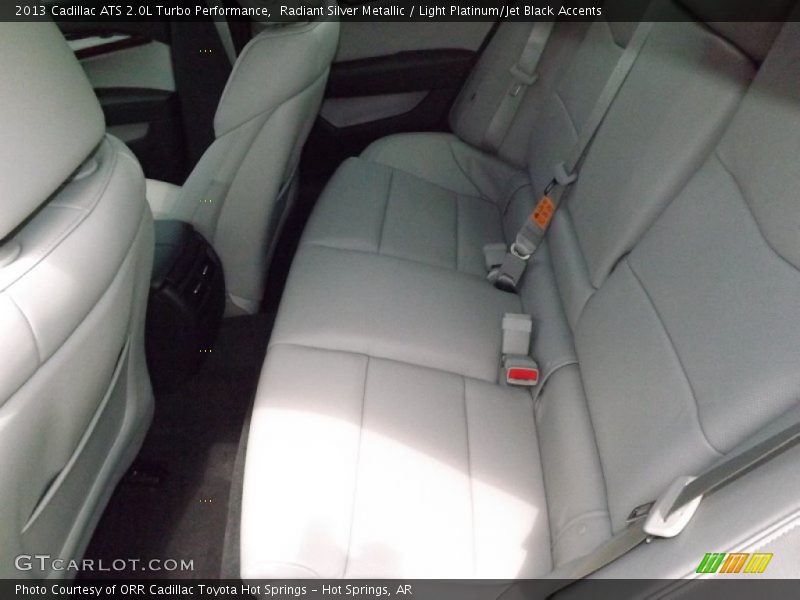 Radiant Silver Metallic / Light Platinum/Jet Black Accents 2013 Cadillac ATS 2.0L Turbo Performance