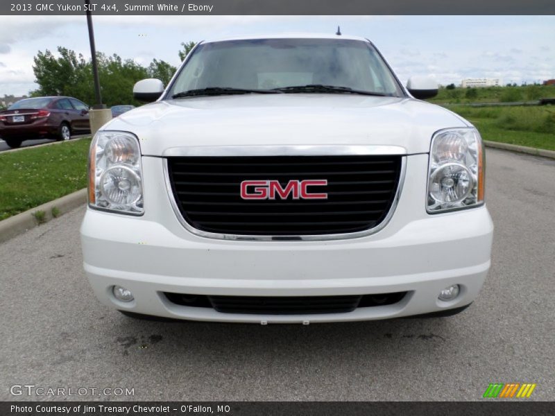 Summit White / Ebony 2013 GMC Yukon SLT 4x4