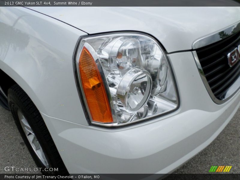 Summit White / Ebony 2013 GMC Yukon SLT 4x4