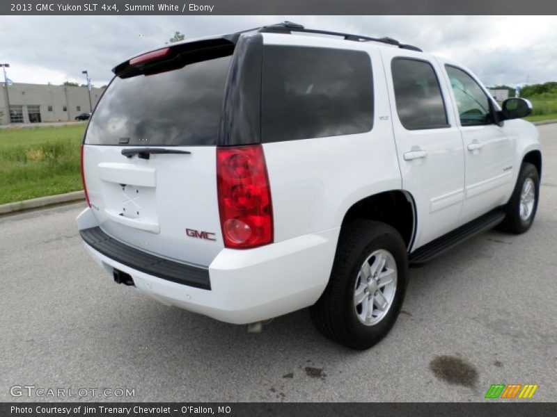 Summit White / Ebony 2013 GMC Yukon SLT 4x4