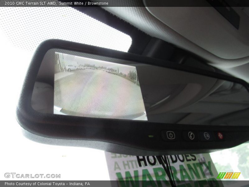 Summit White / Brownstone 2010 GMC Terrain SLT AWD