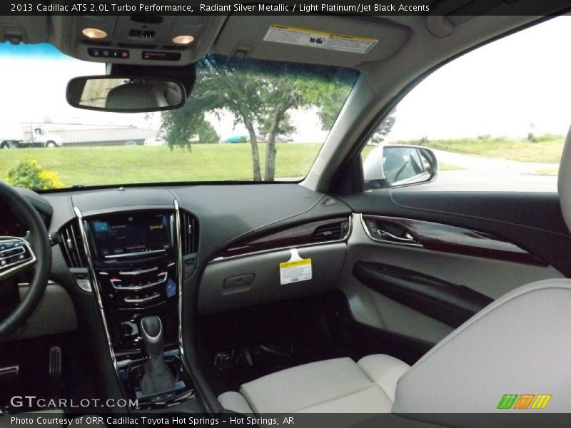 Radiant Silver Metallic / Light Platinum/Jet Black Accents 2013 Cadillac ATS 2.0L Turbo Performance