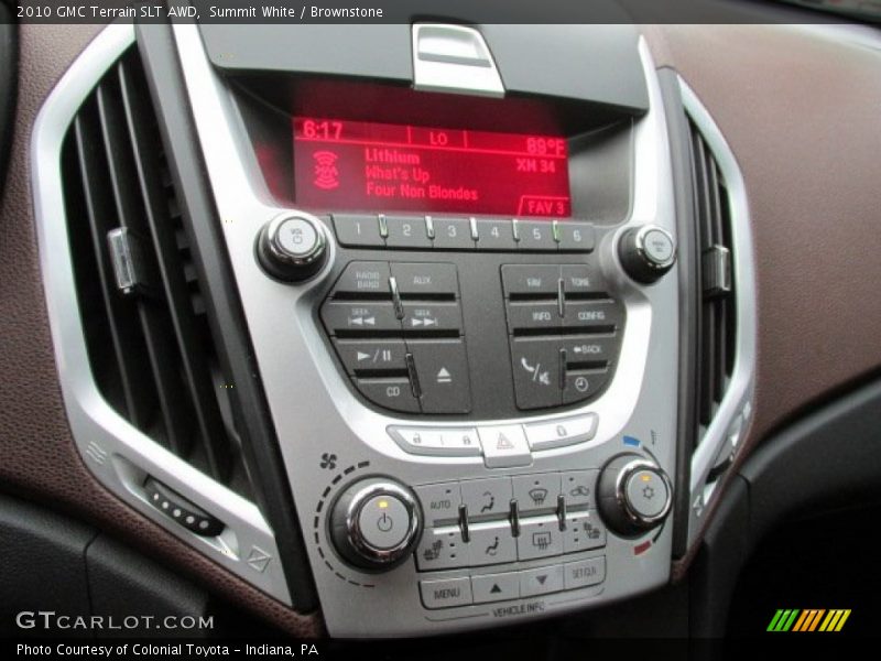 Summit White / Brownstone 2010 GMC Terrain SLT AWD