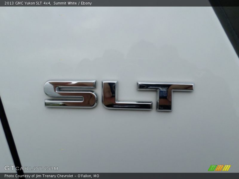 Summit White / Ebony 2013 GMC Yukon SLT 4x4