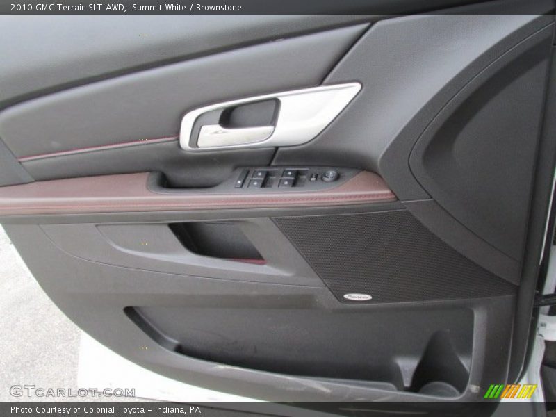 Summit White / Brownstone 2010 GMC Terrain SLT AWD