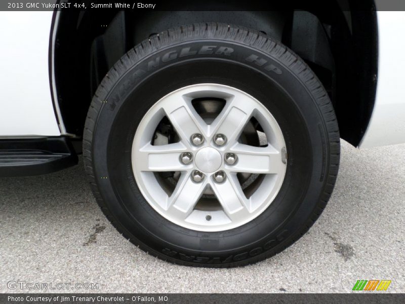 Summit White / Ebony 2013 GMC Yukon SLT 4x4