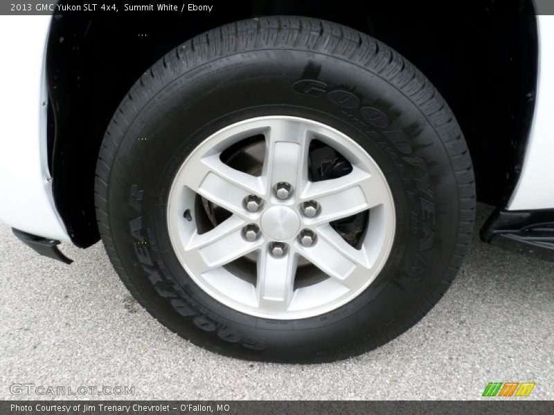 Summit White / Ebony 2013 GMC Yukon SLT 4x4