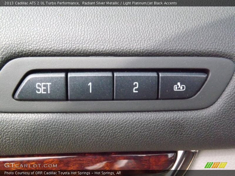 Radiant Silver Metallic / Light Platinum/Jet Black Accents 2013 Cadillac ATS 2.0L Turbo Performance