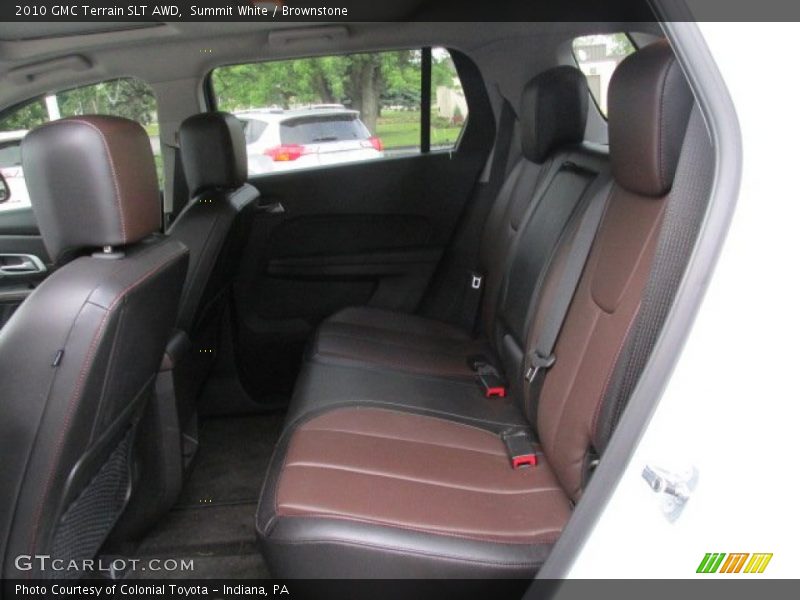 Summit White / Brownstone 2010 GMC Terrain SLT AWD