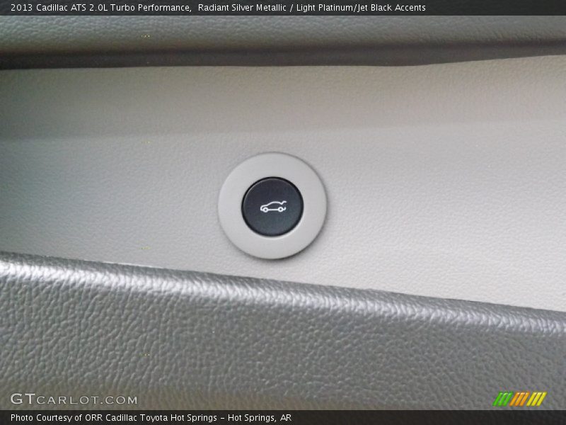 Radiant Silver Metallic / Light Platinum/Jet Black Accents 2013 Cadillac ATS 2.0L Turbo Performance