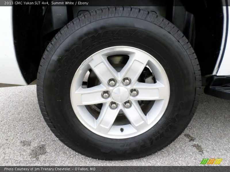 Summit White / Ebony 2013 GMC Yukon SLT 4x4