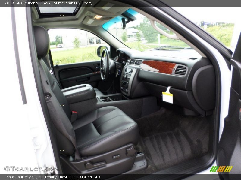Summit White / Ebony 2013 GMC Yukon SLT 4x4