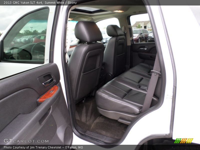 Summit White / Ebony 2013 GMC Yukon SLT 4x4