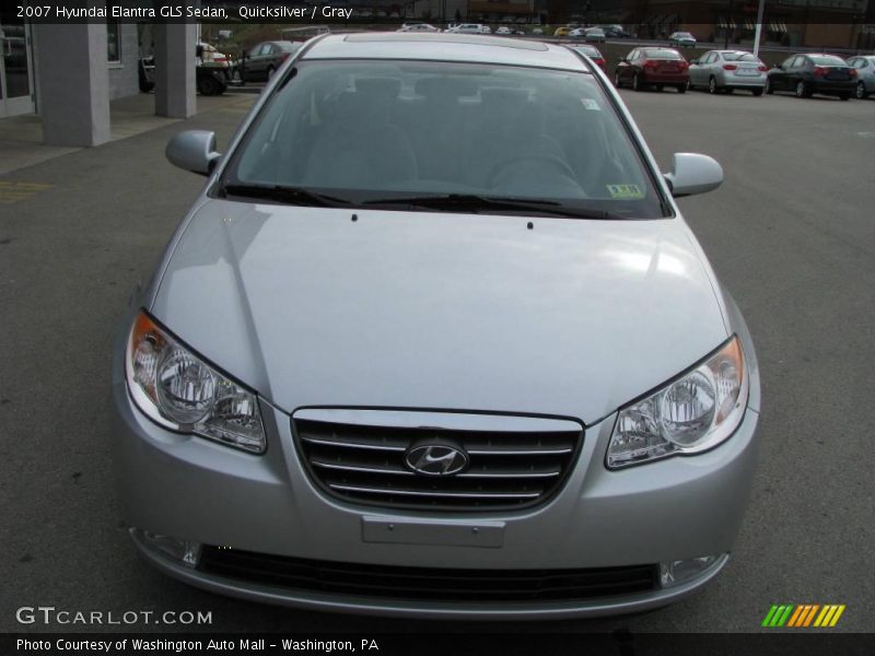 Quicksilver / Gray 2007 Hyundai Elantra GLS Sedan