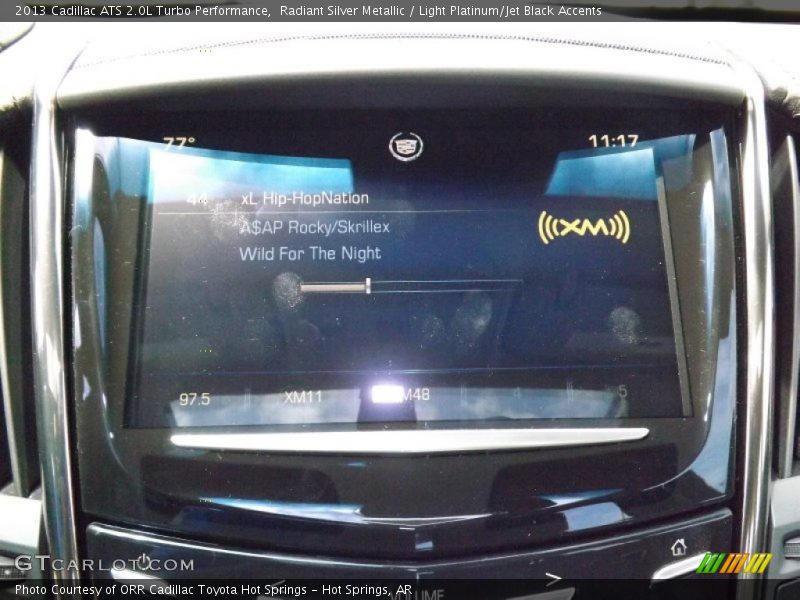 Radiant Silver Metallic / Light Platinum/Jet Black Accents 2013 Cadillac ATS 2.0L Turbo Performance