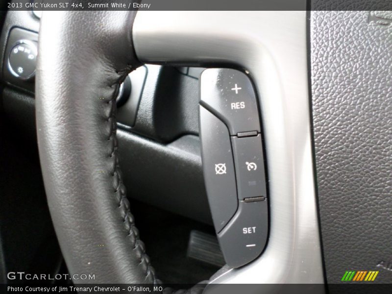 Summit White / Ebony 2013 GMC Yukon SLT 4x4