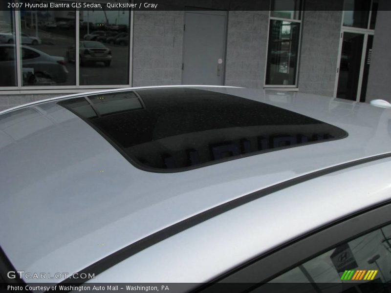 Quicksilver / Gray 2007 Hyundai Elantra GLS Sedan