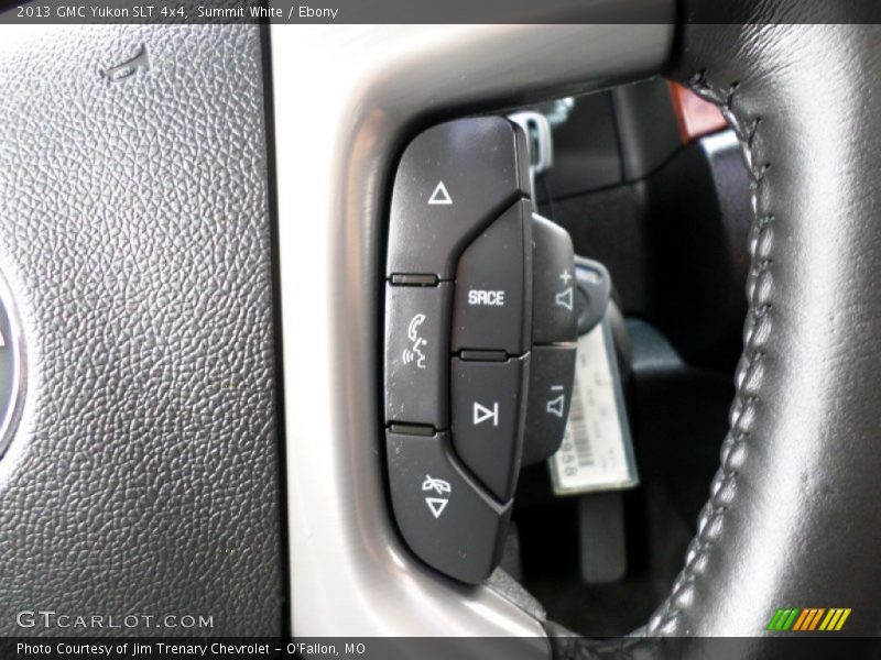Summit White / Ebony 2013 GMC Yukon SLT 4x4