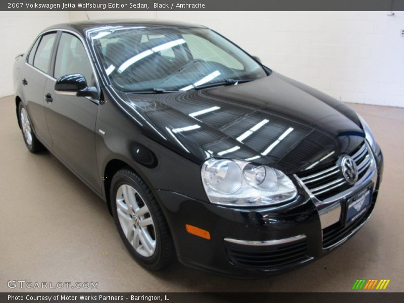 Black / Anthracite 2007 Volkswagen Jetta Wolfsburg Edition Sedan