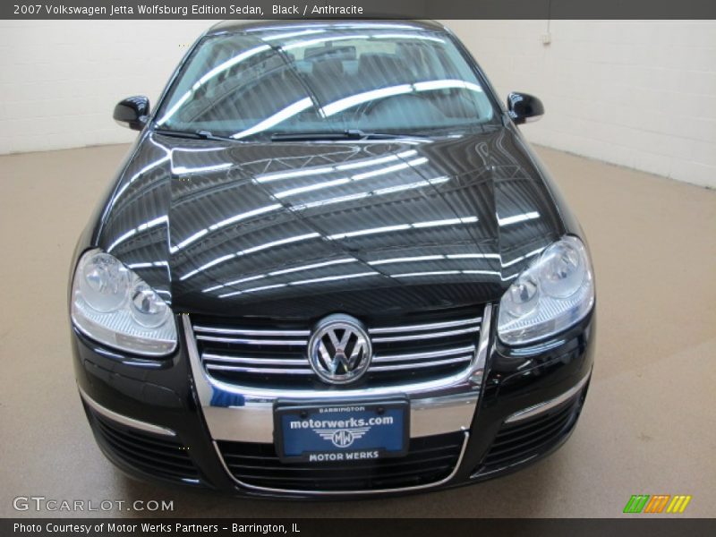 Black / Anthracite 2007 Volkswagen Jetta Wolfsburg Edition Sedan