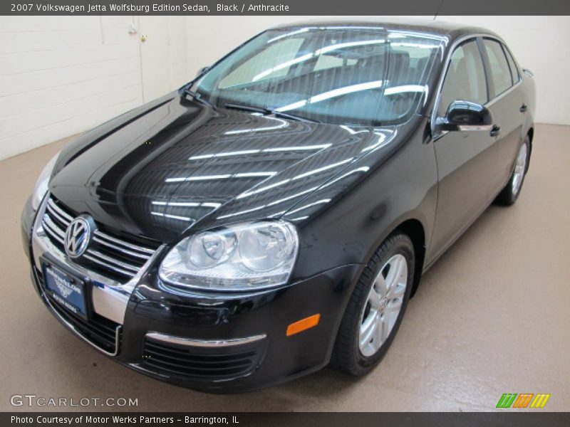 Black / Anthracite 2007 Volkswagen Jetta Wolfsburg Edition Sedan